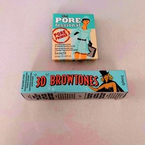 Por primer & 3D Brow tones Benefit×2